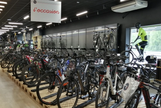 De nombreux vélos d'occasion disponibles dans vos magasins Mondovelo