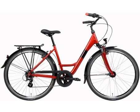 Vélo urbain Unisexe SALSA 28-7 Rouge Rubis