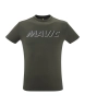 T-shirt manches courtes Unisexe CORPORATE LOGO Vert - Image 1/2