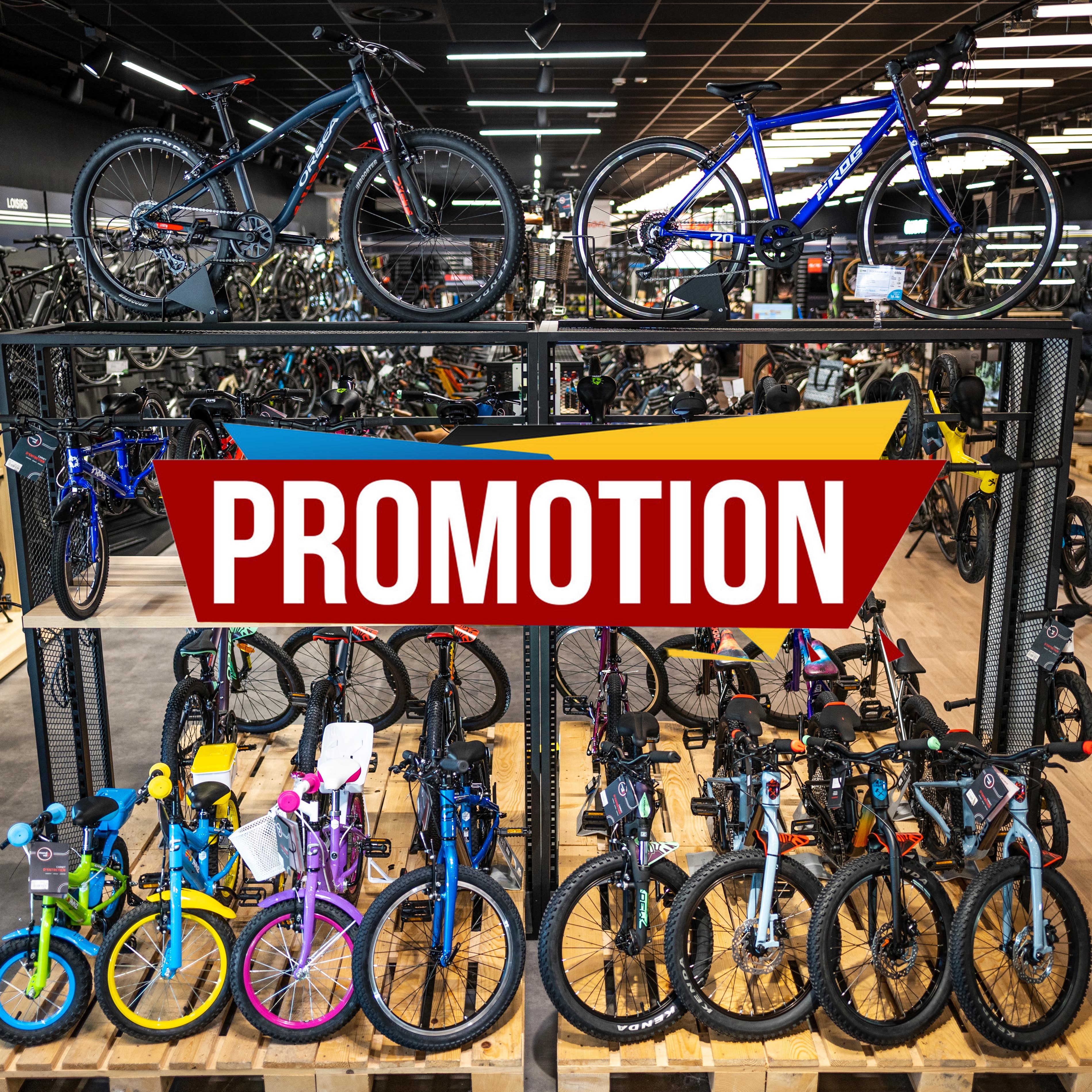 Promotions vélos enfants et juniors Mondovélo