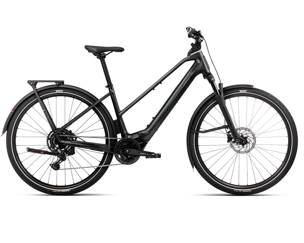 VTC électrique Femme KEMEN TOUR 30 MID 28MPH Noir Diamant